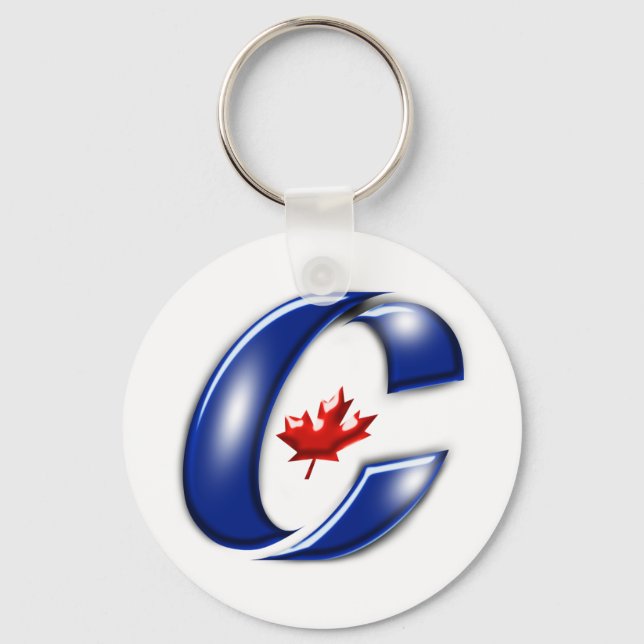 Conservative Party of Canada Political Merchandise Keychain (Front)