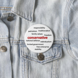 Conservative Philosophy And Values Pinback Button Zazzle Conservative Philosophy And Values Pinback Button Zazzle