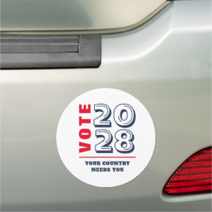 Conservative Republican Democratic Election Voter Car Magnet