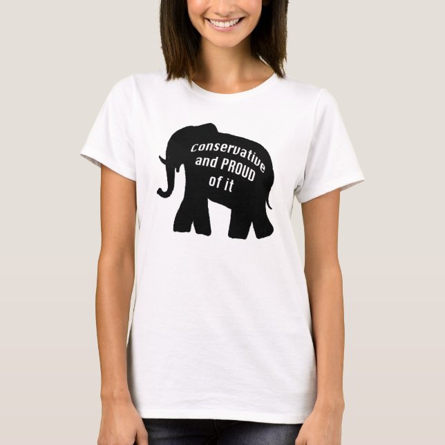 Conservative Republican T-Shirt (Front)