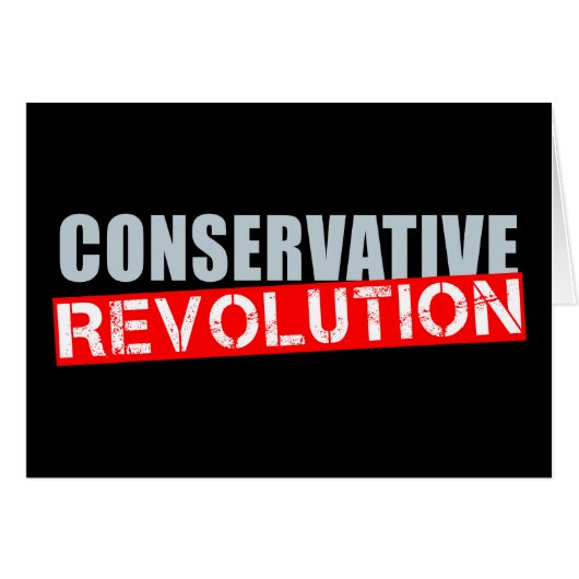 Conservative Revolution Cards (Front Horizontal)