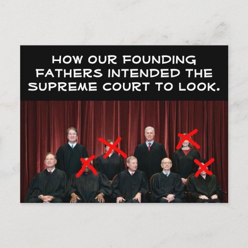 Conservative Supreme Court  Postcard