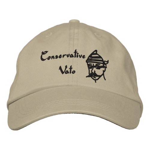 Conservative Vato Baseball Cap_Embroidered Embroidered Baseball Cap
