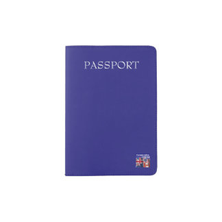 ConservativeChitChat: Casual Blue Passport Holder