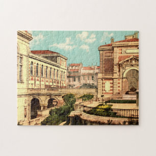 Conservatory and Library Marseille France Jigsaw Puzzle