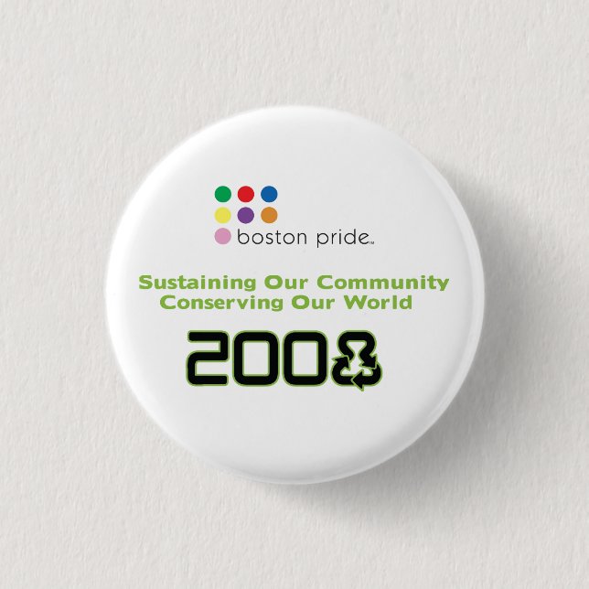 Conserve Small Pinback Button (Front)