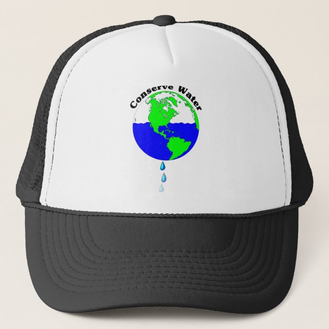 Conserve Water Trucker Hat (Front)