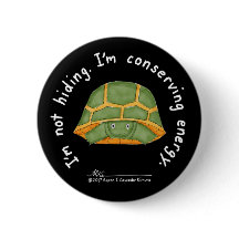 Conserving Energy Black Button