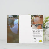 Consider Concrete Brochure for Brickform (Standing Front)