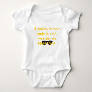 Consider me Miles Davis Baby Bodysuit