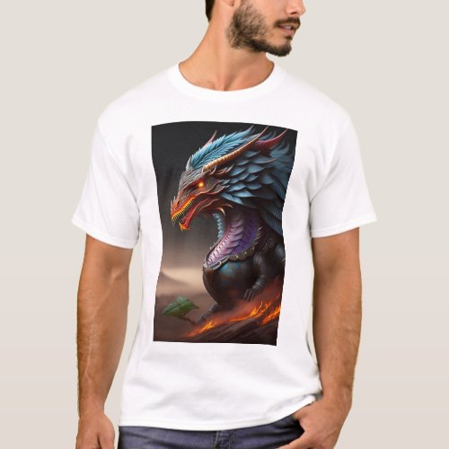 Consider something like Mystical Dragon T_Shirt  T_Shirt