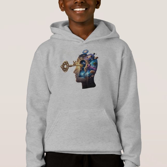 Consistency Unlocks the Mind Hoodie (Front)