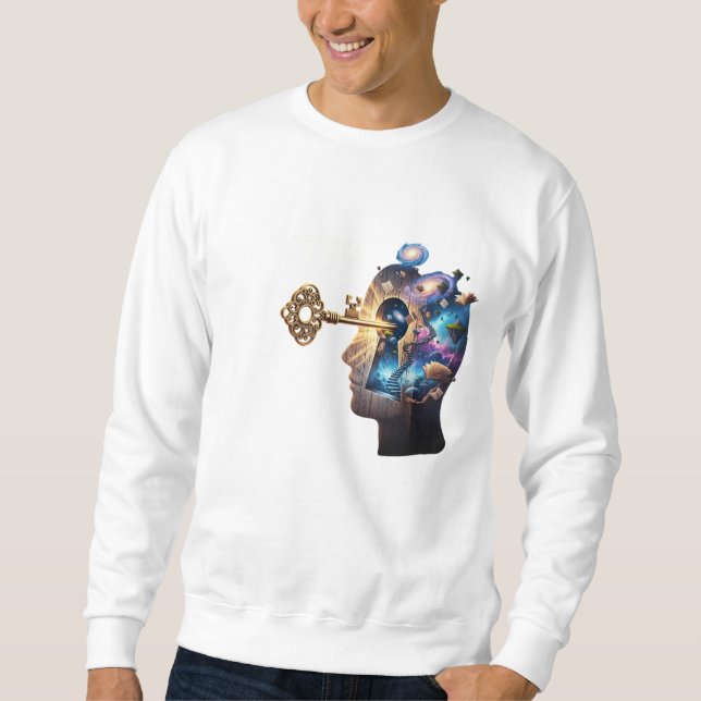 Consistency Unlocks the Mind Sweatshirt (Front)