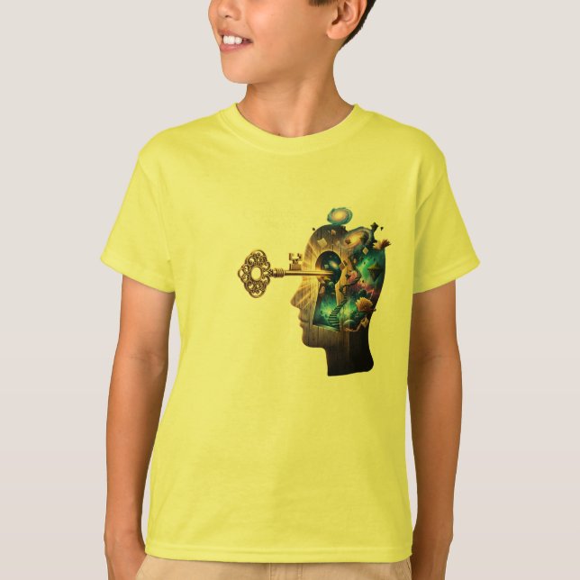 Consistency Unlocks the Mind T-Shirt (Front)