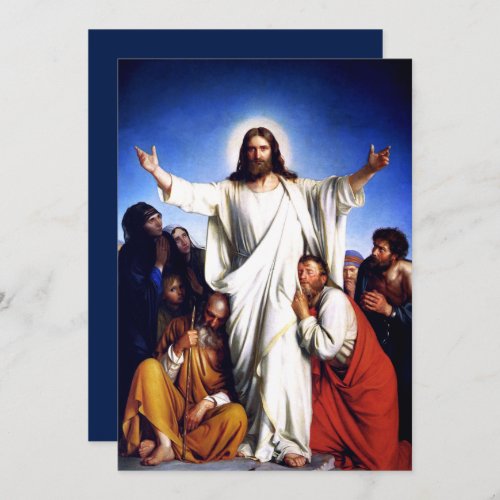 Consolator Fine Art Easter Religious Card