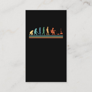 Console Gamer Teenager Retro Gaming Evolution Business Card