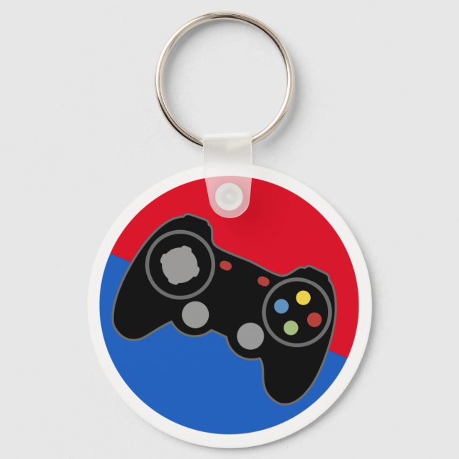 Console Gaming Keychain (Front)