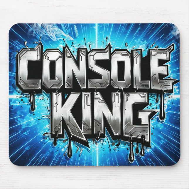 Console King Mouse Pad (Front)