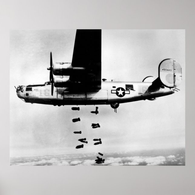 Consolidated B-24 Liberator Poster (Front)
