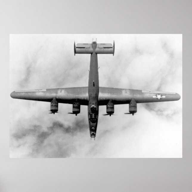 Consolidated B-24 Liberator Poster (Front)