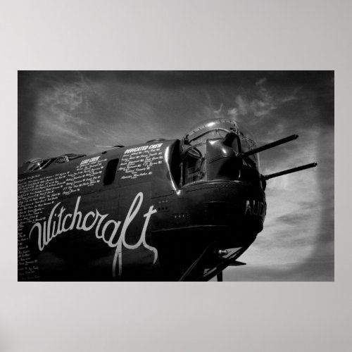 Consolidated B_24 Liberator Poster