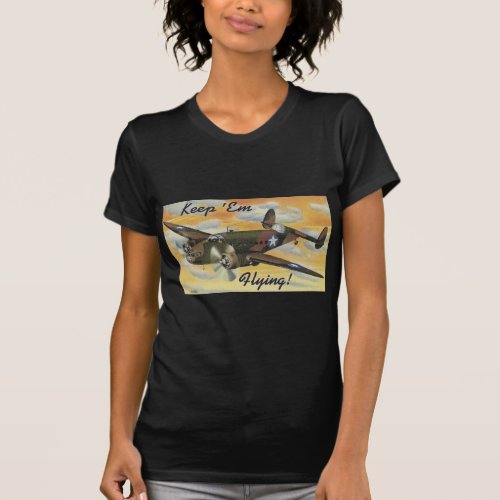 Consolidated B_24 Liberator World War II Vintage T_Shirt