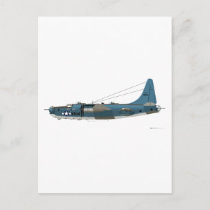 Consolidated PB4Y-2 Privateer Postcard
