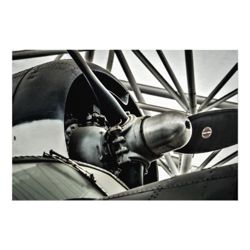 Consolidated PBY_5A Catalina Aircraft Propeller Photo Print