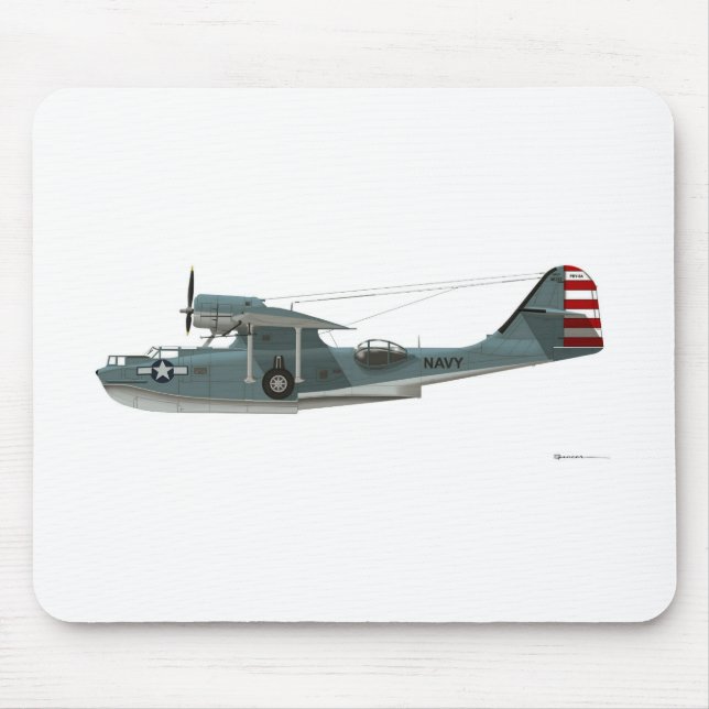 Consolidated PBY-5A Catalina Mouse Pad (Front)