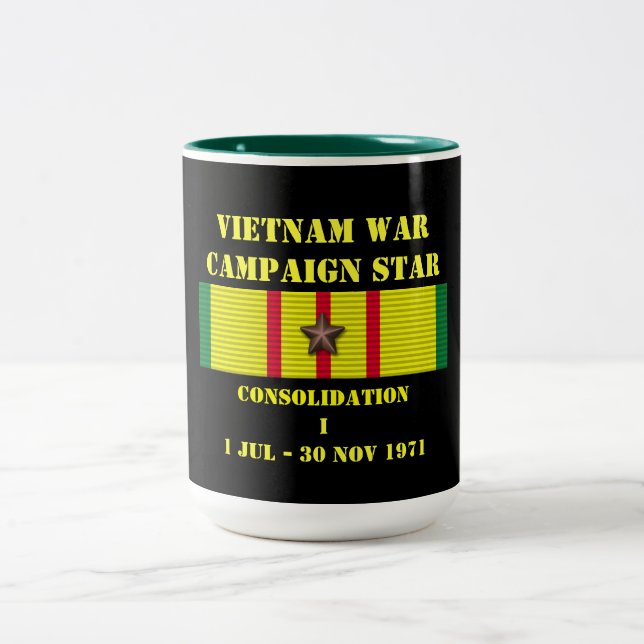 Consolidation I Campaign Two-Tone Coffee Mug (Center)