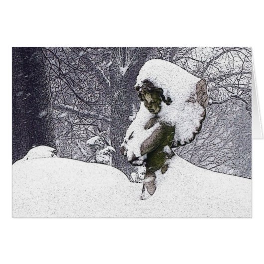 Consoling Angel • Cherub Cards (Front Horizontal)