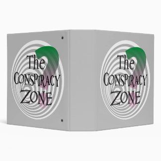 Conspiracy zone 3 ring binder