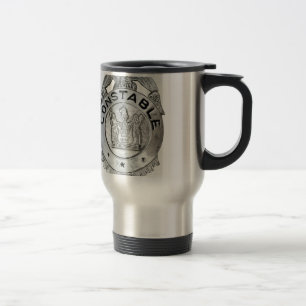 Constable Badge Travel Mug
