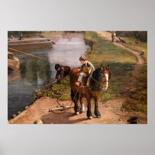 Constable - Flatford Mill 1816 Poster (Front)