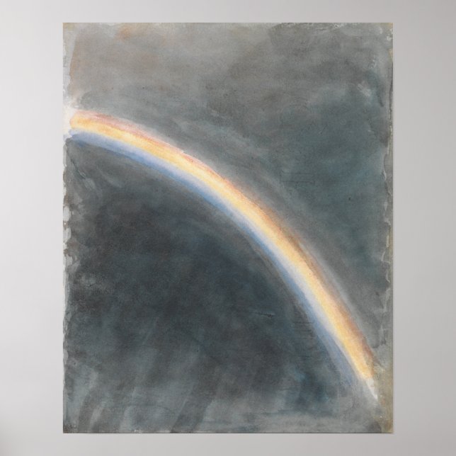 Constable - Sky Study With Rainbow Poster (Front)