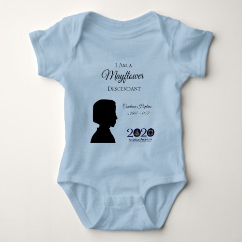 Constance Hopkins Mayflower Baby Bodysuit