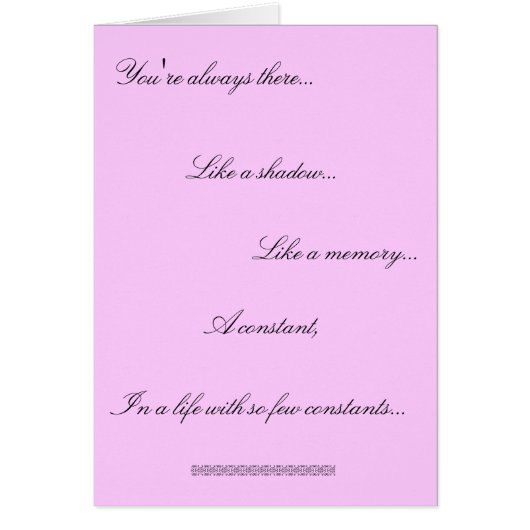 Constant Companion Cards (Front)