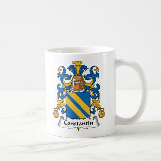 Constantin Family Crest Coffee Mug