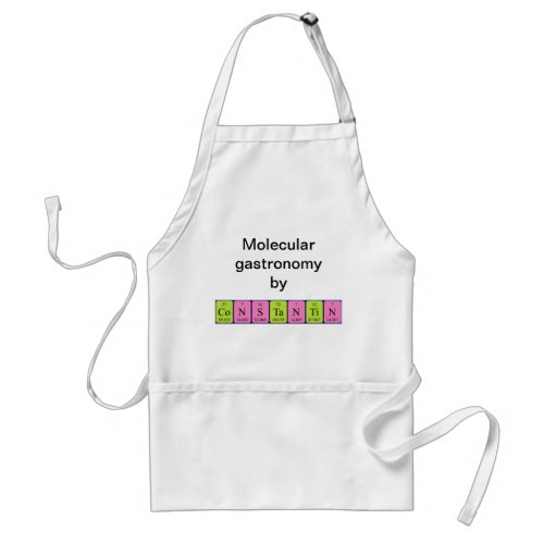 Constantin periodic table name apron