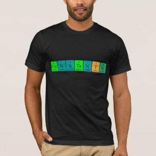 Constantin periodic table name shirt