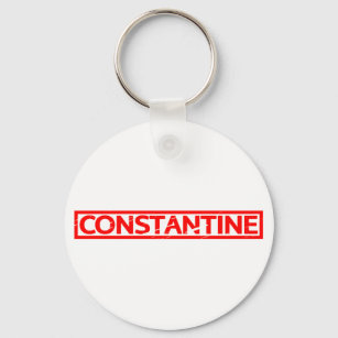 Constantine Stamp Keychain