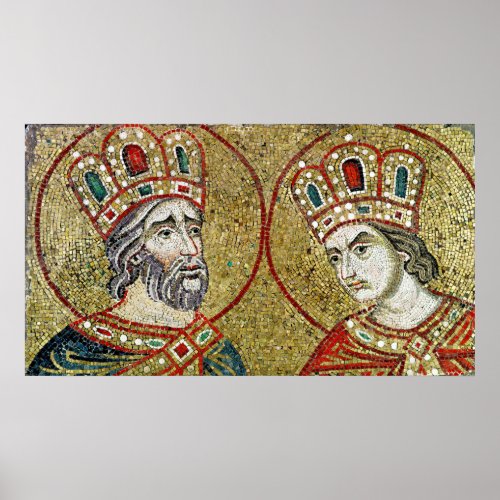 Constantine the Great  and St Helena Poster