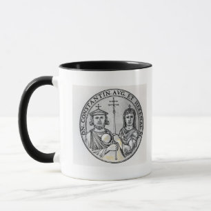 Constantine VI  and his Mother Irene Mug