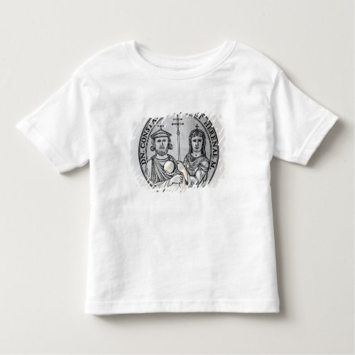 Constantine VI  and his Mother Irene Toddler T_shirt