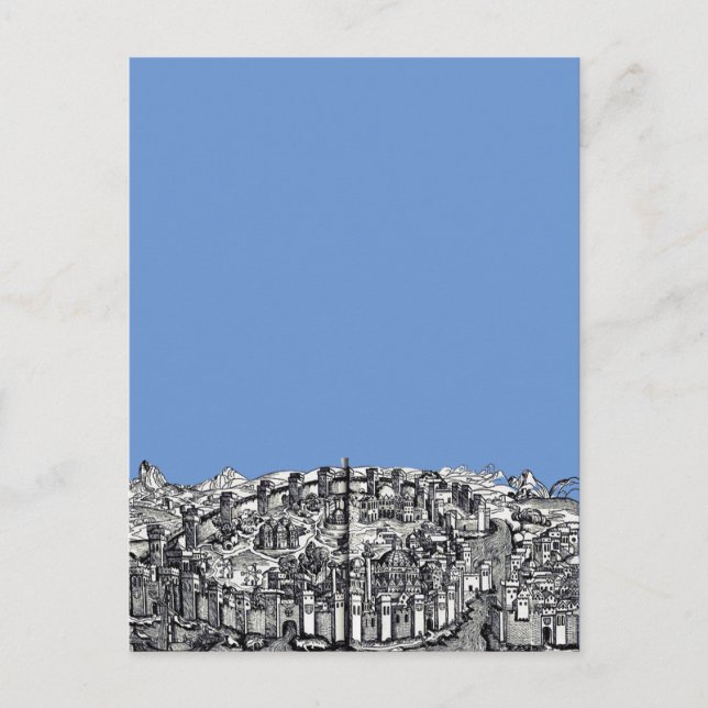 Constantinople capital of the Roman Empire Postcard (Front)