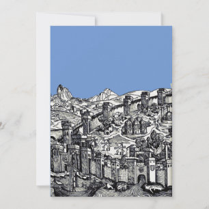 Constantinople capital of the Roman Empire Thank You Card