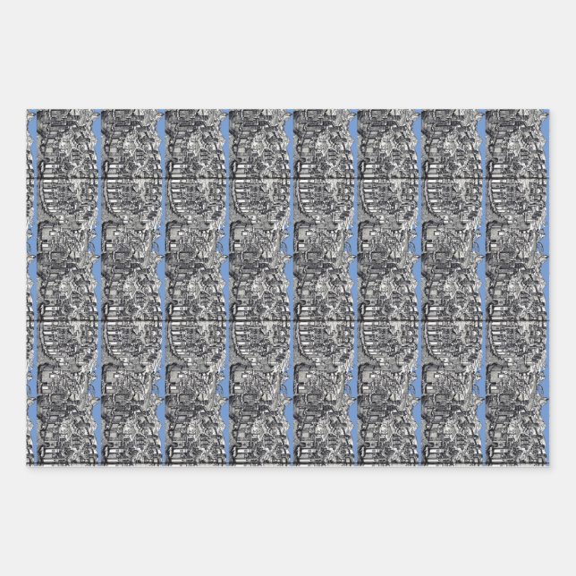 Constantinople capital of the Roman Empire Wrapping Paper Sheets (Front)