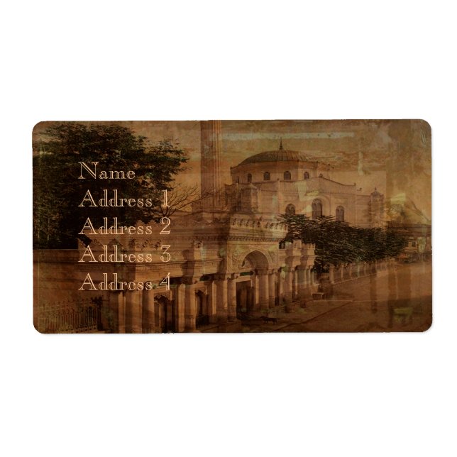 Constantinople Label (Front)