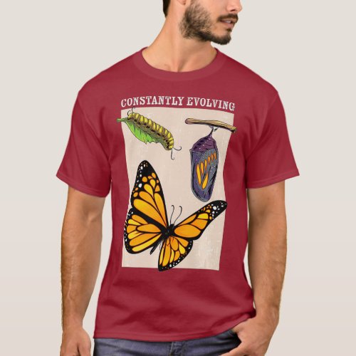 Constantly Evolving Monarch Butterfly Entomology T_Shirt