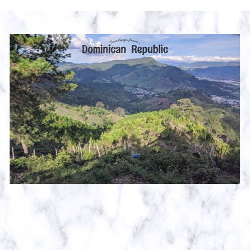 Constanza Dominican Republic Postcard